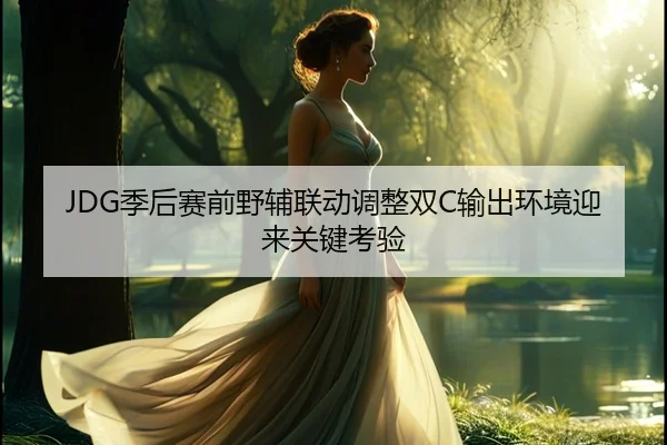 JDG季后赛前野辅联动调整双C输出环境迎来关键考验